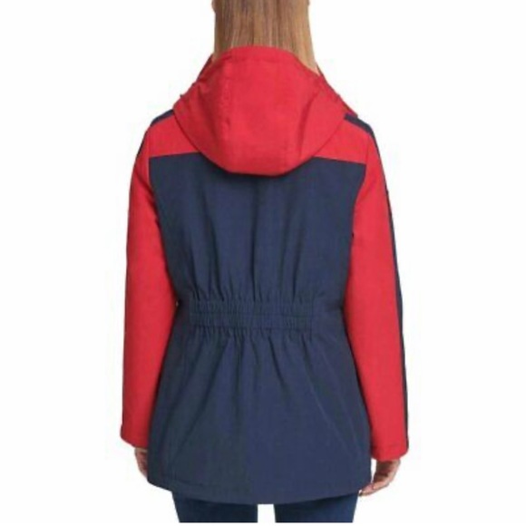 NWT TOMMY HILFIGER 3-in-1 ALL WEATHER SYSTEMS JACKET COAT RED NAVY Sz S - Picture 8 of 15